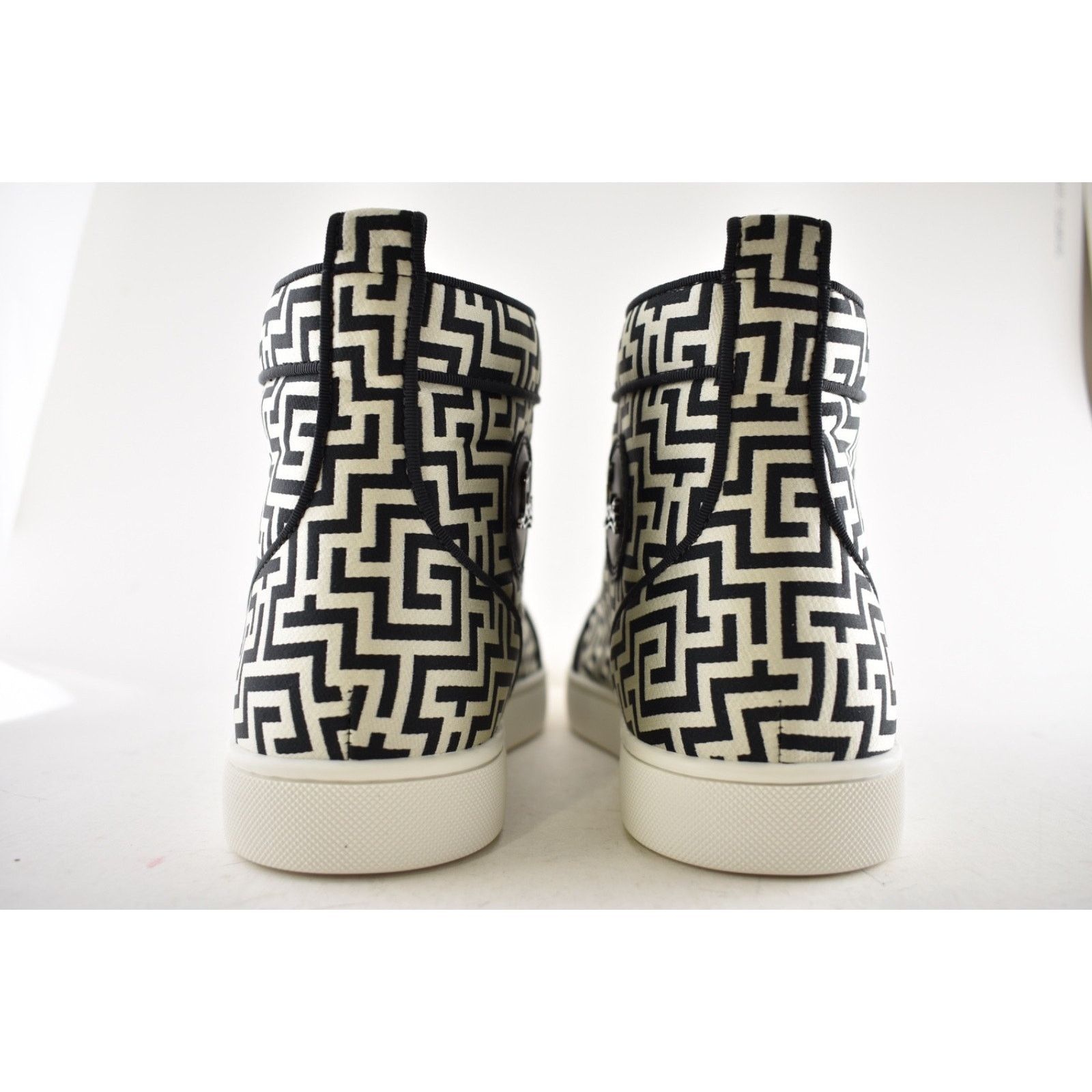 Christian Louboutin Christian Louboutin Mens Rantus Orlato Flat Tissu Black Size US 11 / EU 44 - 12 Thumbnail