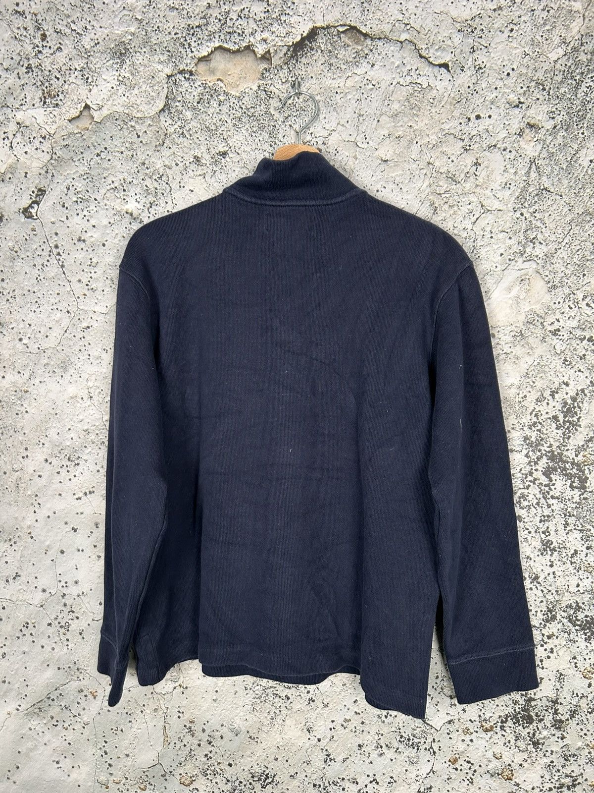 Polo Ralph Lauren Polo Ralph Lauren Half Zip Navy Sweatshirt 90s Premium Size US S / EU 44-46 / 1 - 4 Thumbnail