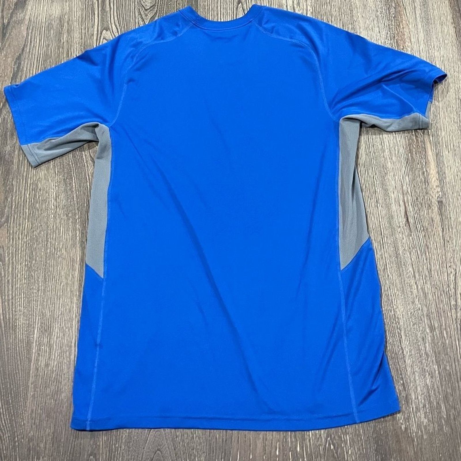 Nike Nike T Shirt Medium Mens Blue Gray Short Sleeves Legacy Size US M / EU 48-50 / 2 - 2 Thumbnail