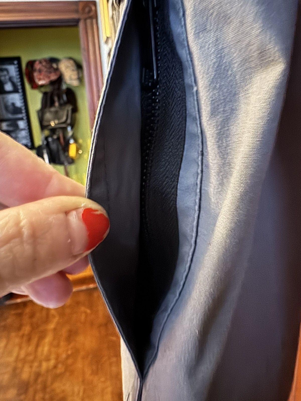Alchemy Equipment Alchemy Equipment 100% WAXED COTTON Dark Grey Women’s Jacket Size XS / US 0-2 / IT 36-38 - 3 Thumbnail