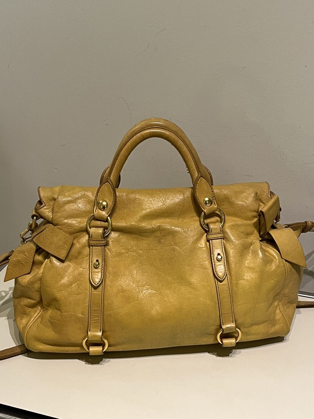 Miu Miu MIU MIU BOWBAG VITELLO Size ONE SIZE - 4 Thumbnail
