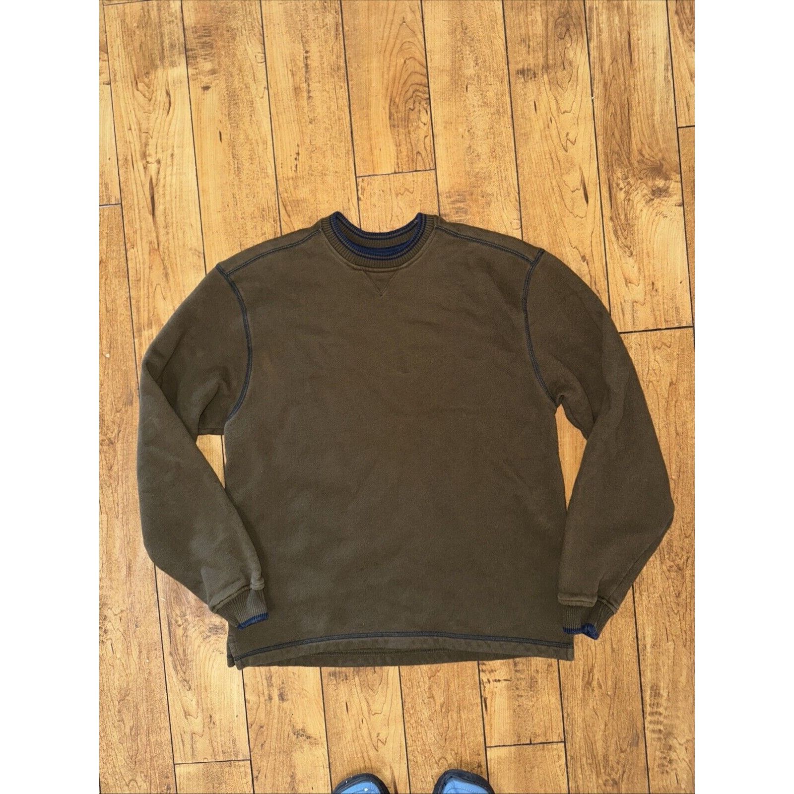 Arrow × Patagonia × The North Face Arrow Jersey Style Crew Neck Sweatshirt Brown M 19x27 Size US M / EU 48-50 / 2 - 1 Thumbnail