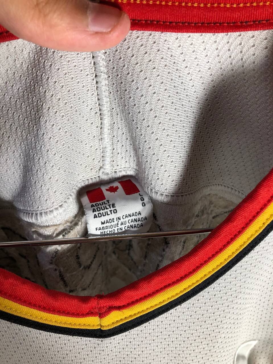 Ccm × Vintage VERY RARE BLAZE EAST COAST HOCKEY CANADA JERSEY BLOKECORE Size US L / EU 52-54 / 3 - 5 Thumbnail