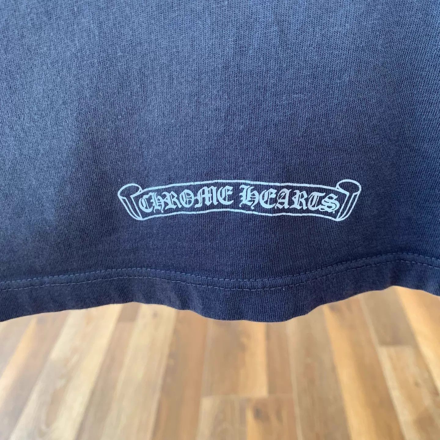 Chrome Hearts Chrome Hearts Gray 3 Silver T-bar Buttons Polo Short Tee Size US XL / EU 56 / 4 - 8 Thumbnail