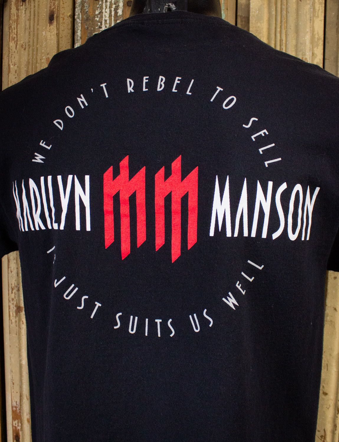 Band Tees × Vintage Marilyn Manson The Bright Young Things Concert Tee 2003 Size US M / EU 48-50 / 2 - 5 Thumbnail