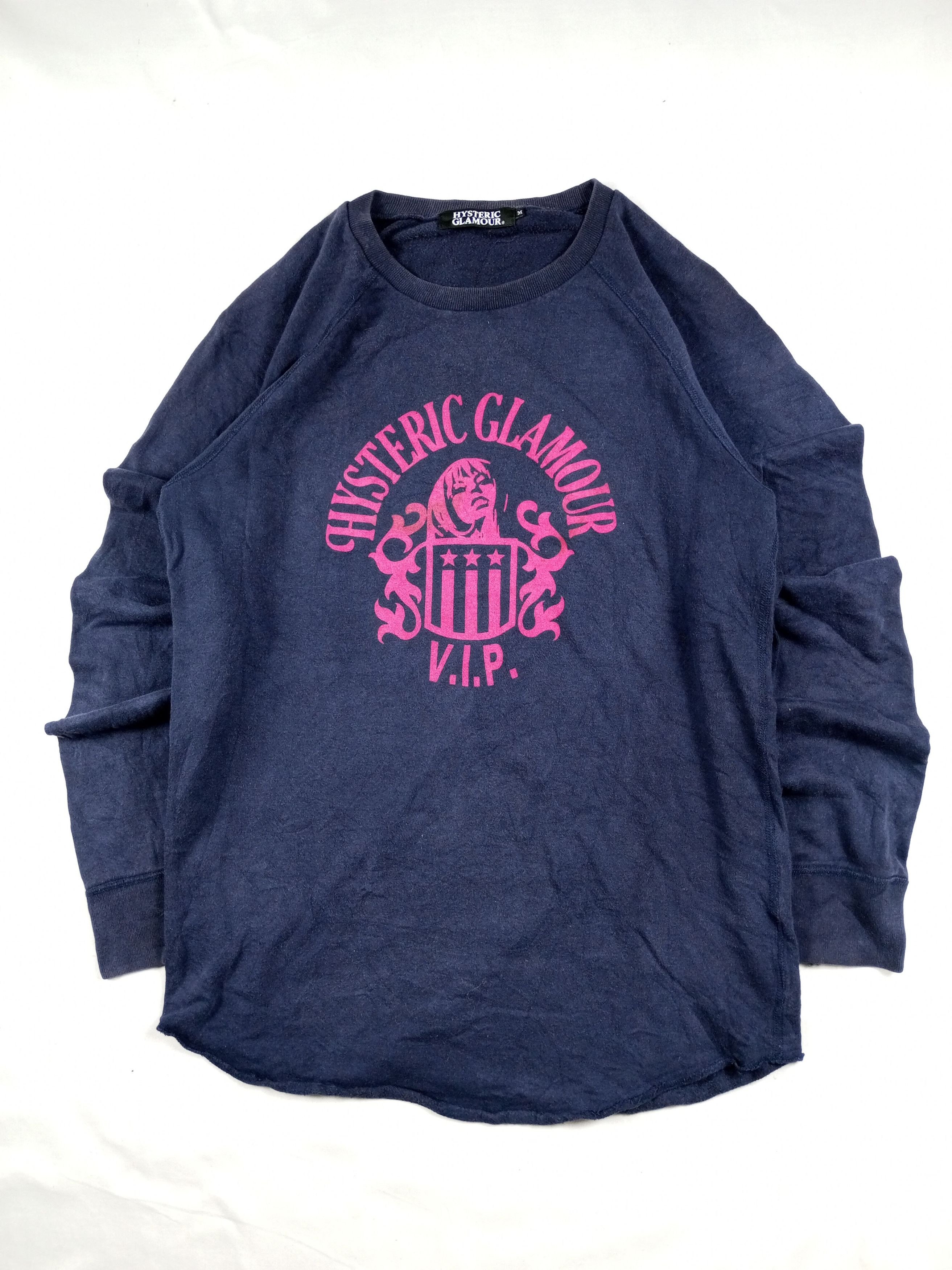 Hysteric Glamour Rare Vintage Hysteric Glamour V.I.P Long Sleeve Size US M / EU 48-50 / 2 - 1 Thumbnail