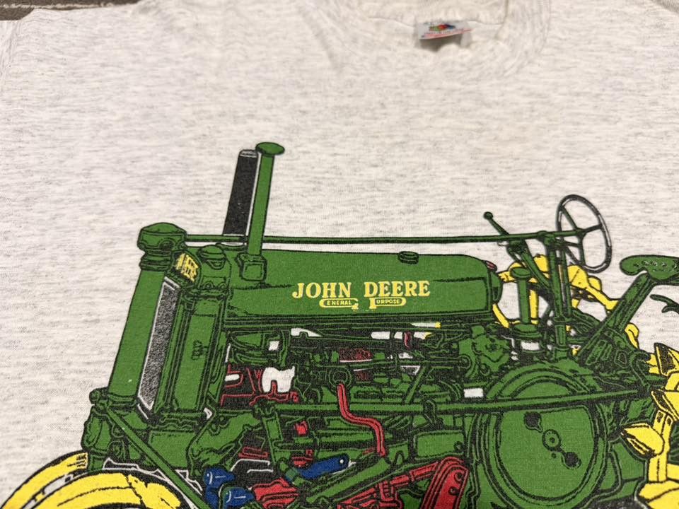 Vintage JOHN DEERE 1936 A STEEL vintage FOTL tee L 2735 Size US L / EU 52-54 / 3 - 4 Thumbnail