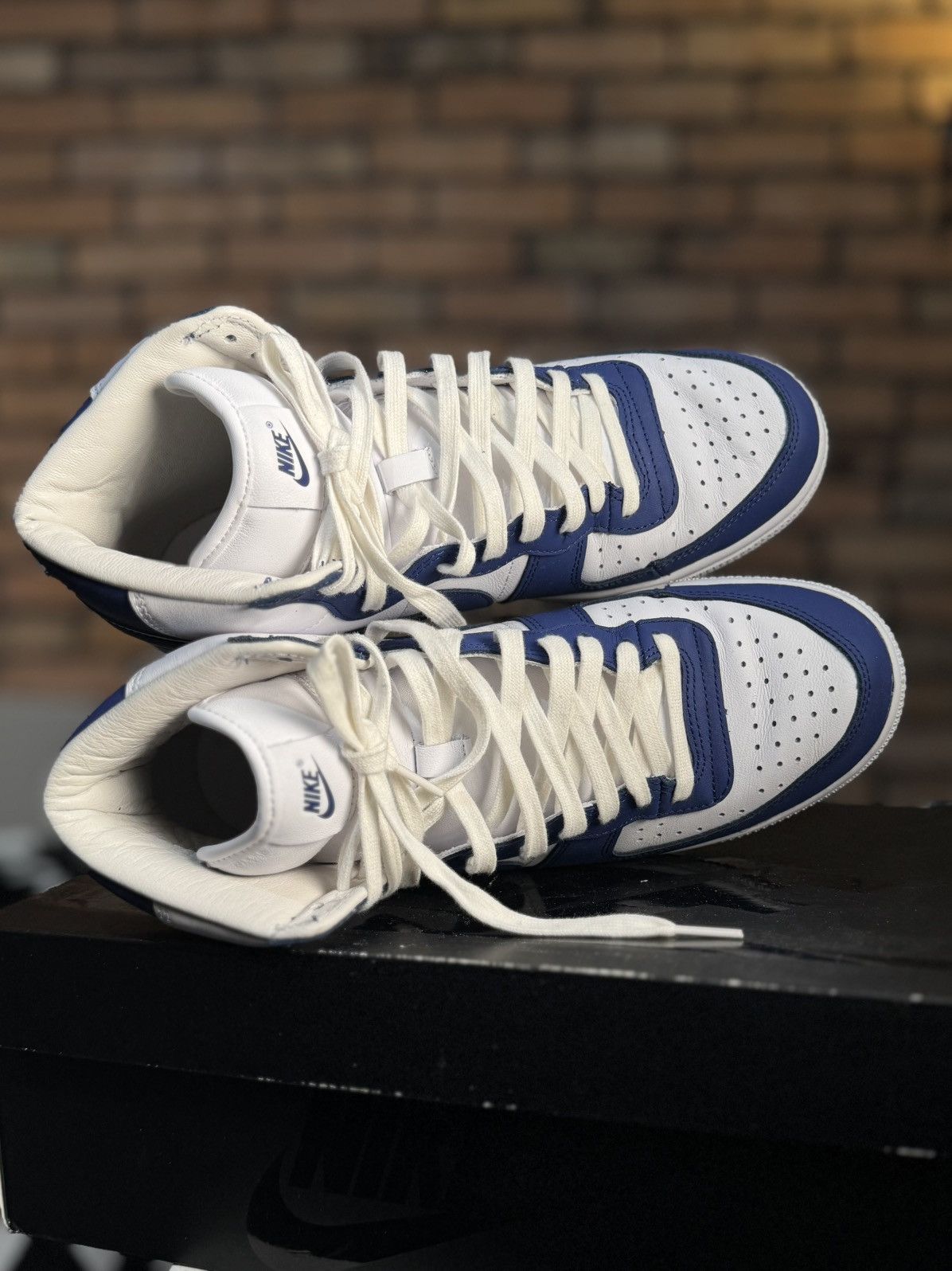 Comme des Garcons Homme Plus × Nike CDG NIKE DOVER STREET MARKET DSM TERMINATOR BLUE SNEAKERS Size US 10 / EU 43 - 5 Thumbnail