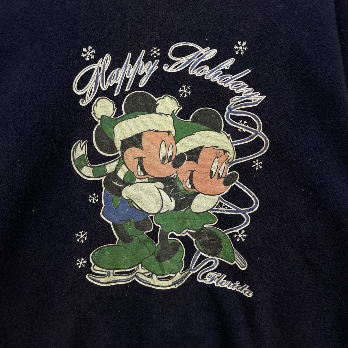 Mickey Mouse 💥 Vintage 90s Mickey Mouse Sweatshirt Size US M / EU 48-50 / 2 - 4 Thumbnail