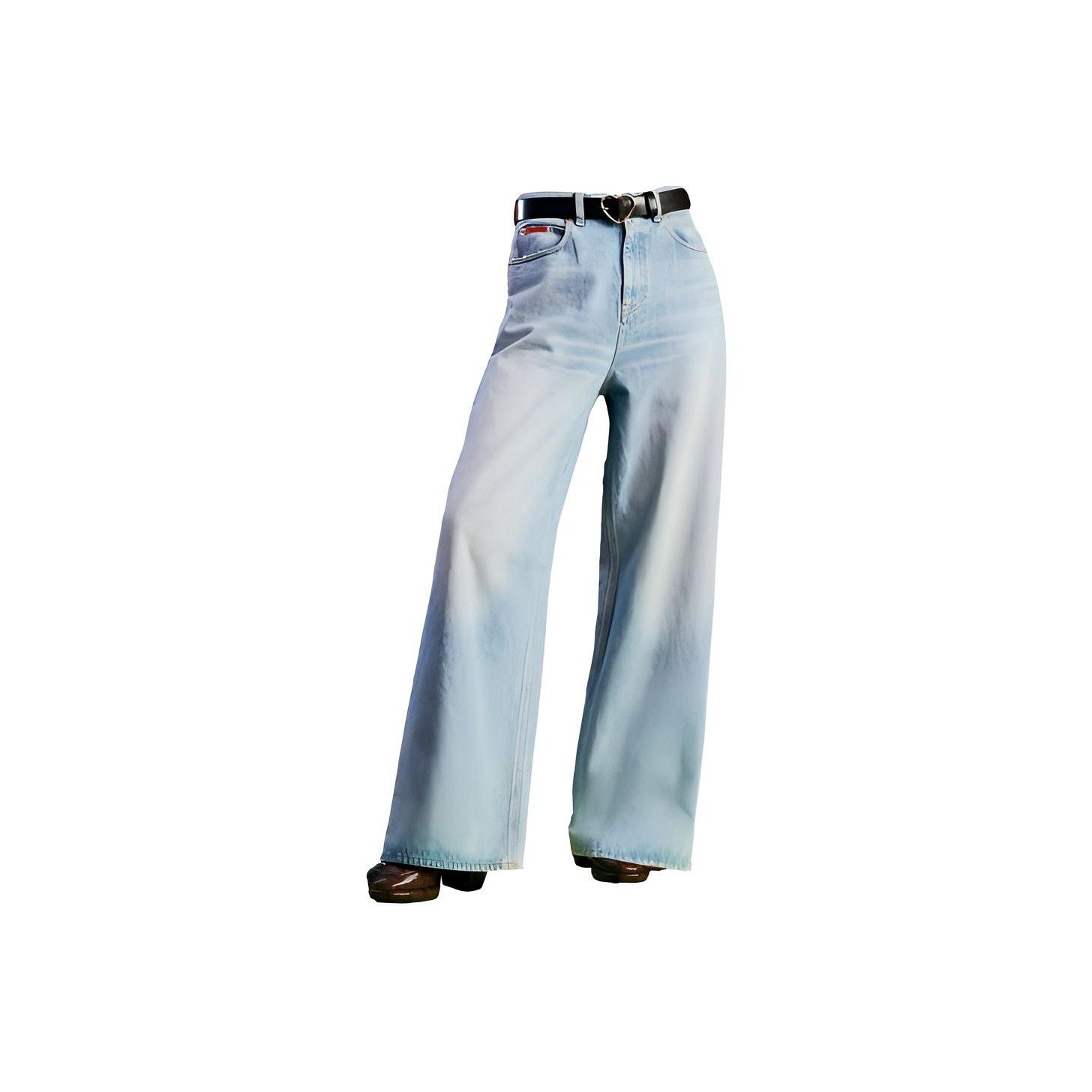 Martine Rose Martine Rose Bleached Wide Leg Jeans Size M Size 28" / US 6 / IT 42 - 1 Thumbnail