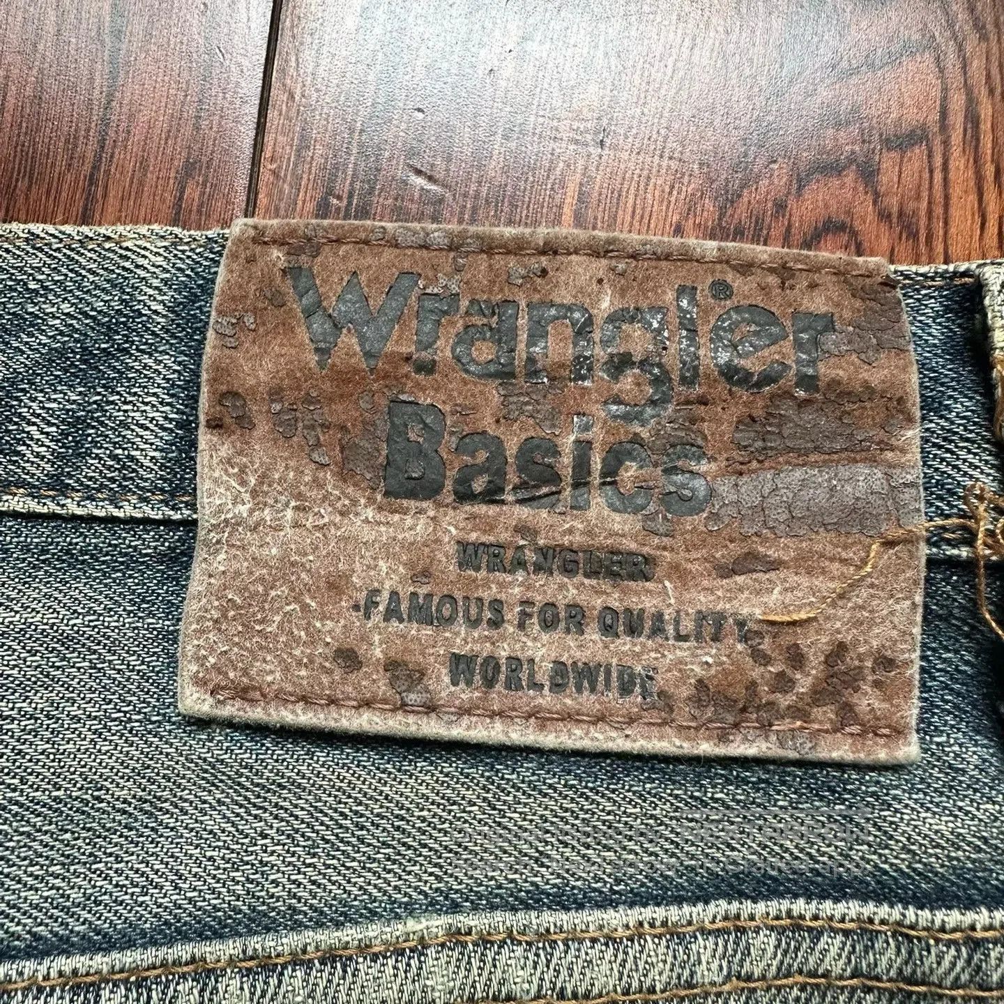 Vintage Vintage Wrangler Distressed Jeans. Size US 34 / EU 50 - 5 Thumbnail
