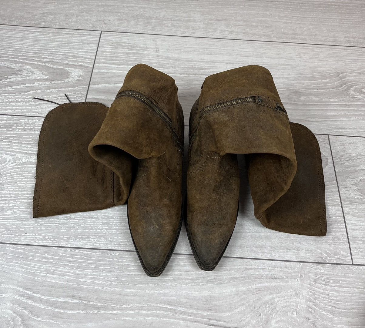 Frye Frye USA Brown Suede High Knee Rancho Womens Boots Size US 7.5 / IT 37.5 - 10 Thumbnail