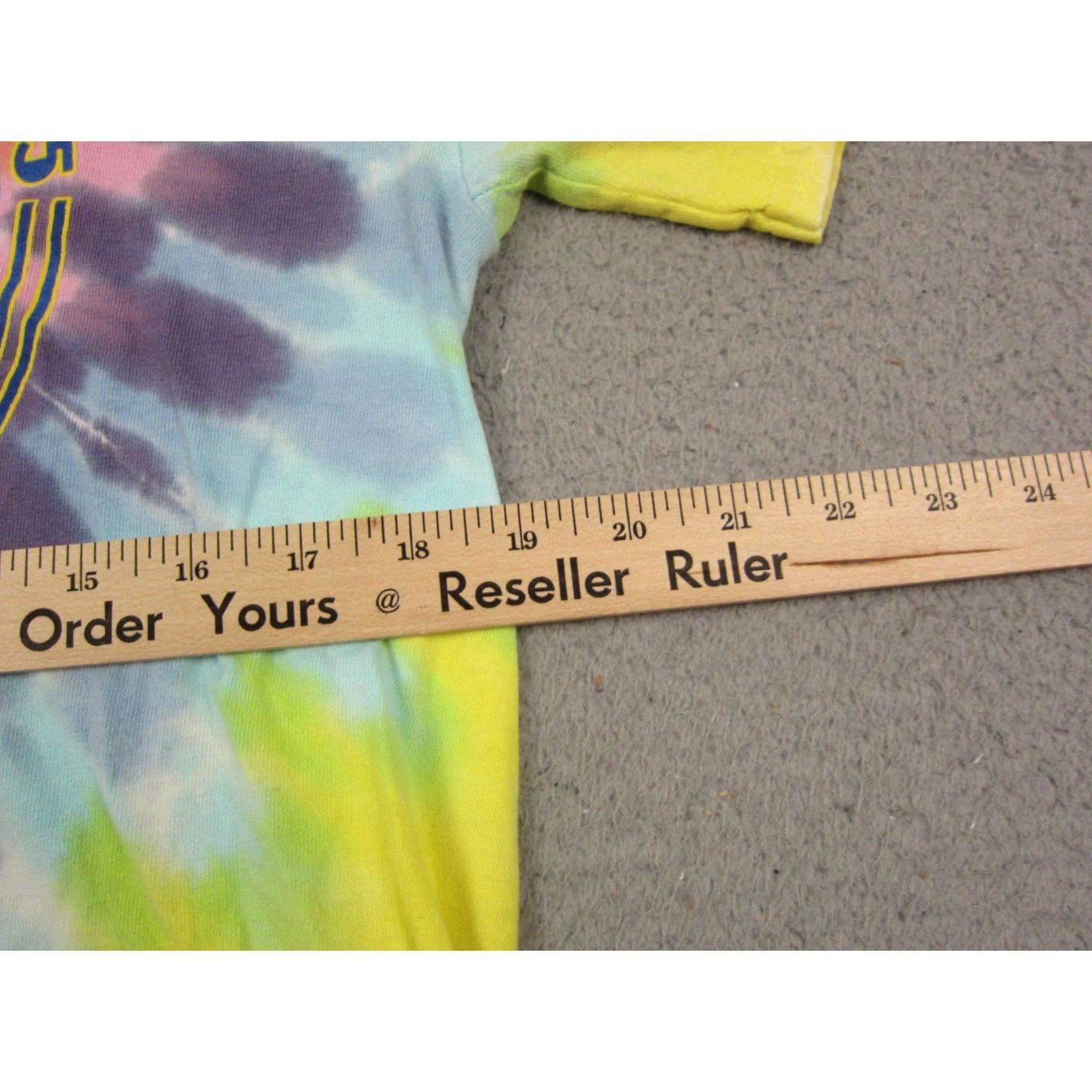 Vintage Jimmy Buffet Shirt Mens Small Yellow Blue Tie Dye Tour 2014-15 Farewell Y2K Size US S / EU 44-46 / 1 - 5 Thumbnail