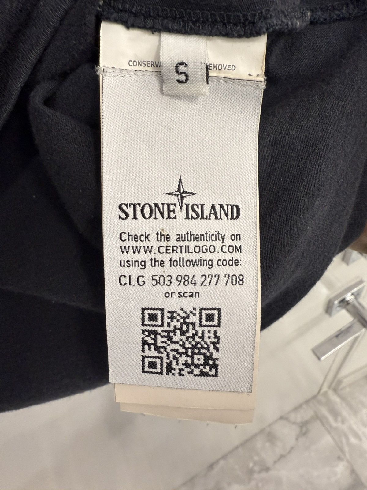 Stone Island Stone Island Navy T-Shirt Size US S / EU 44-46 / 1 - 8 Thumbnail
