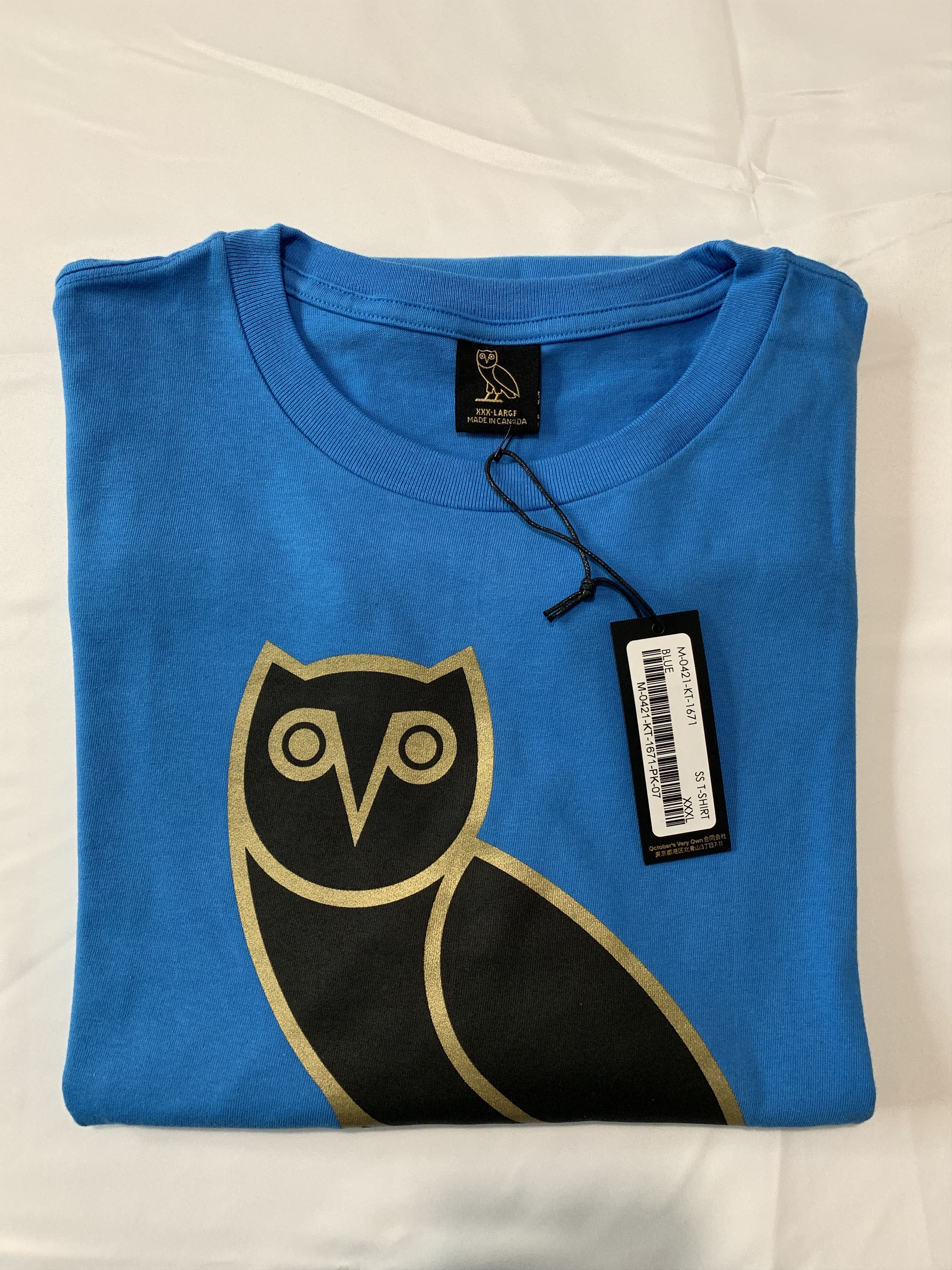 Drake OVO OG Owl Tee Gold Black Rare Limited 🦉 XXXL Size US XXL / EU 58 / 5 - 1 Thumbnail
