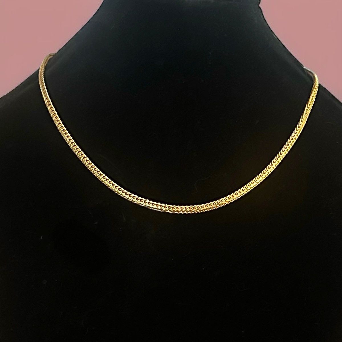 Vintage Vintage gold tone foxtail chain necklace Size ONE SIZE - 1 Thumbnail