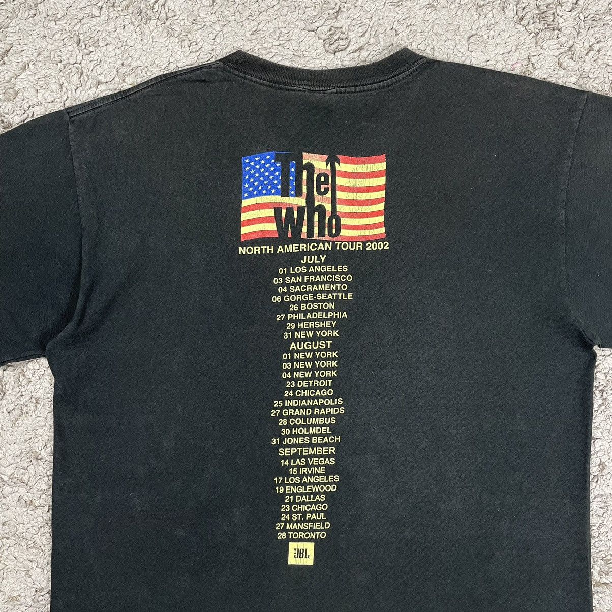 Band Tees Vintage The Who North America Tour T-shirt Size US L / EU 52-54 / 3 - 9 Thumbnail
