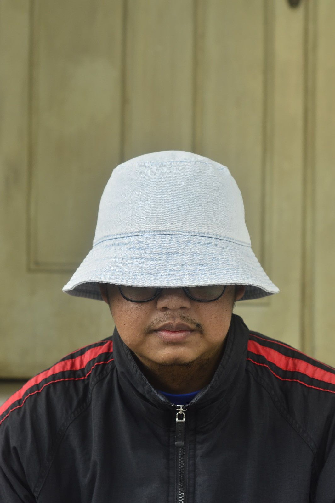 Gap GAP Light Denim Bucket Hat Size ONE SIZE - 1 Thumbnail