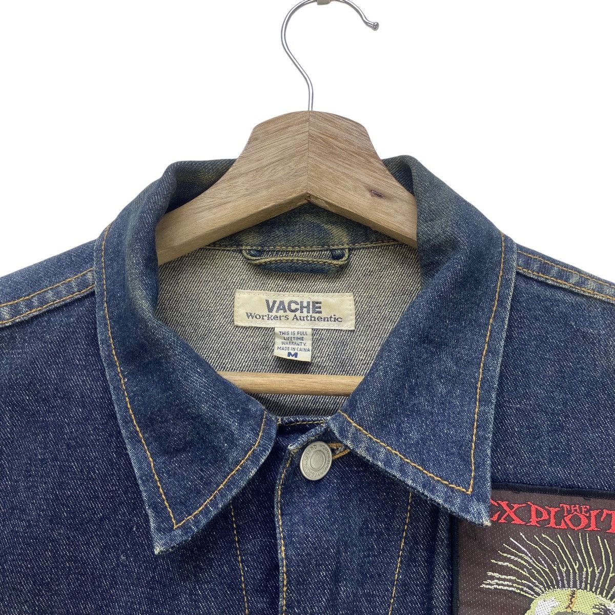 Japanese Brand Japanese Brand Vache Custom The Exploited Trucker Jacket Size US S / EU 44-46 / 1 - 9 Thumbnail