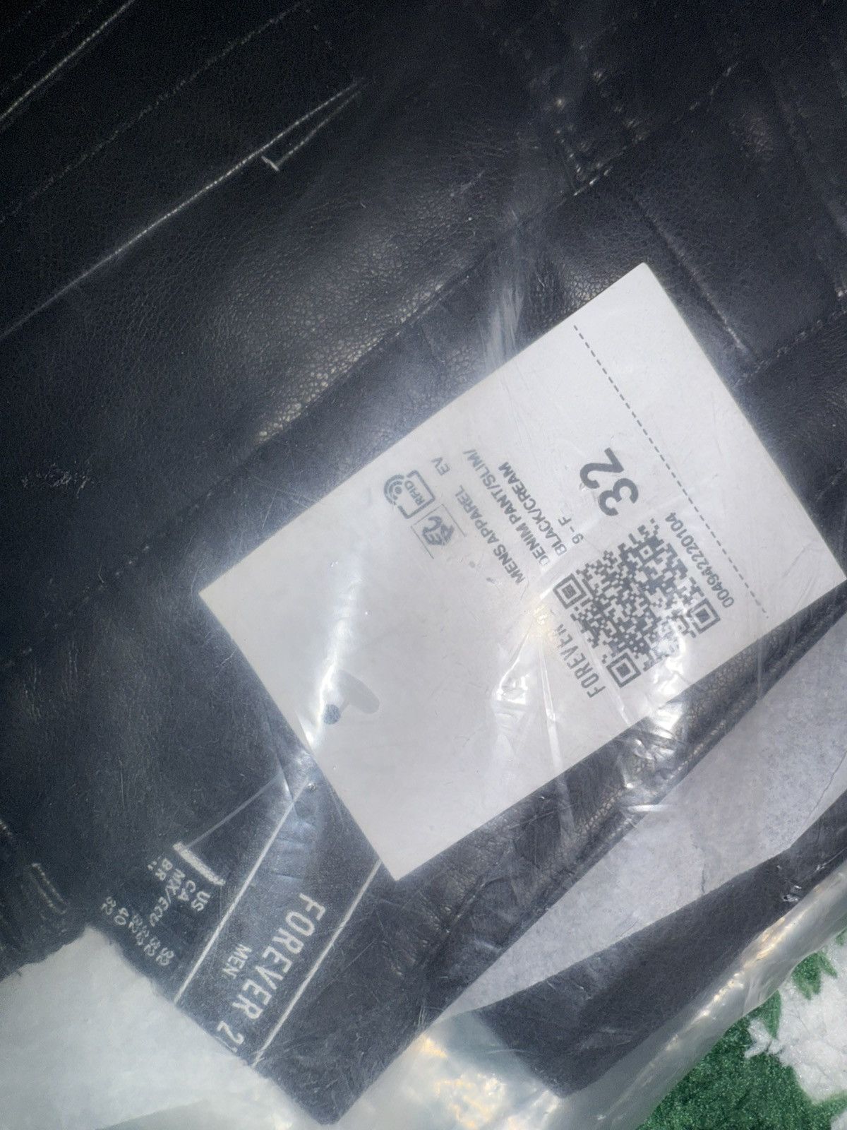 Forever 21 Bones Faux Leather Pants Sz.32 Size US 32 / EU 48 - 3 Thumbnail