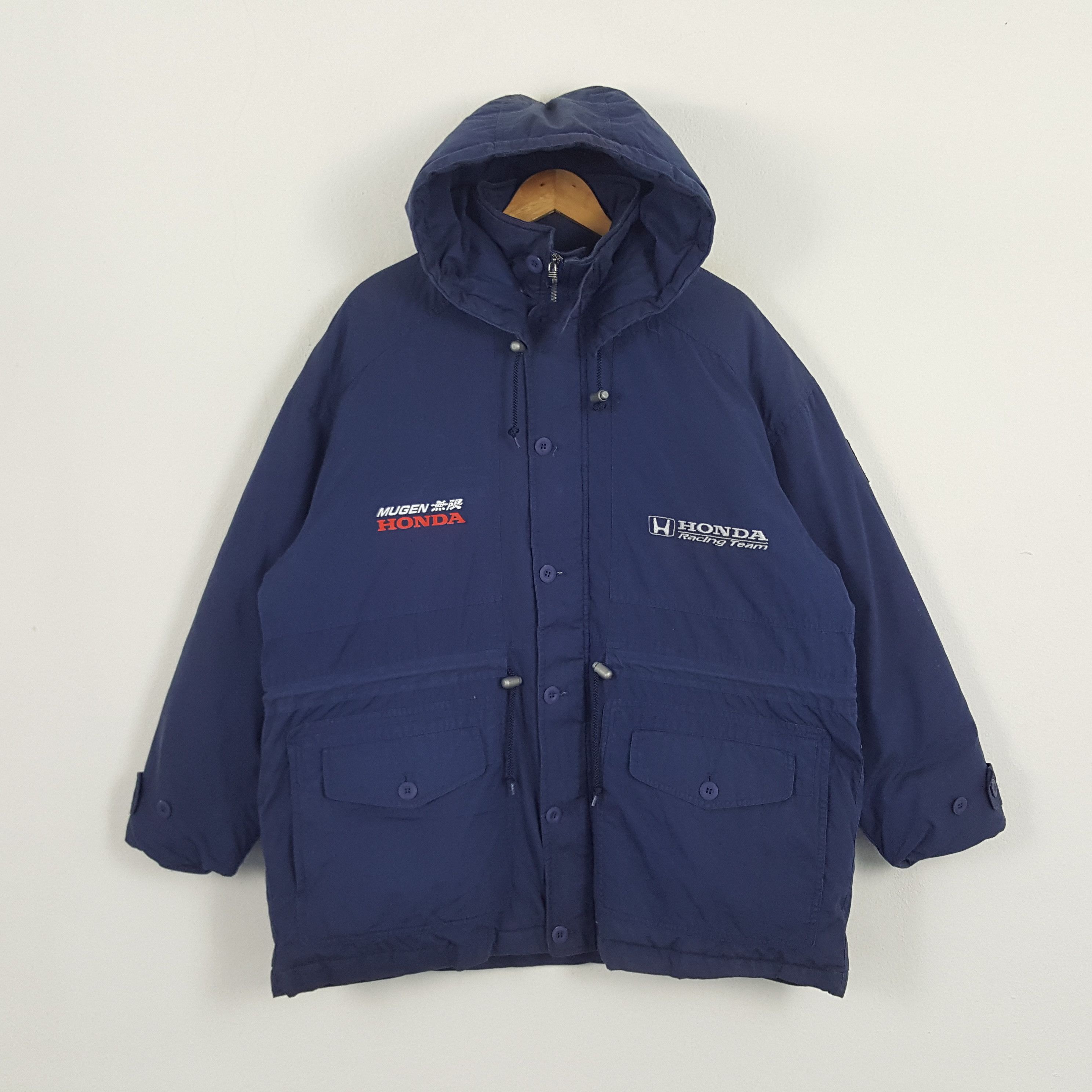 Honda × Japanese Brand × Vintage Vintage Mugen Honda Japanese Racing F1 Custom Jacket Size US XL / EU 56 / 4 - 3 Thumbnail