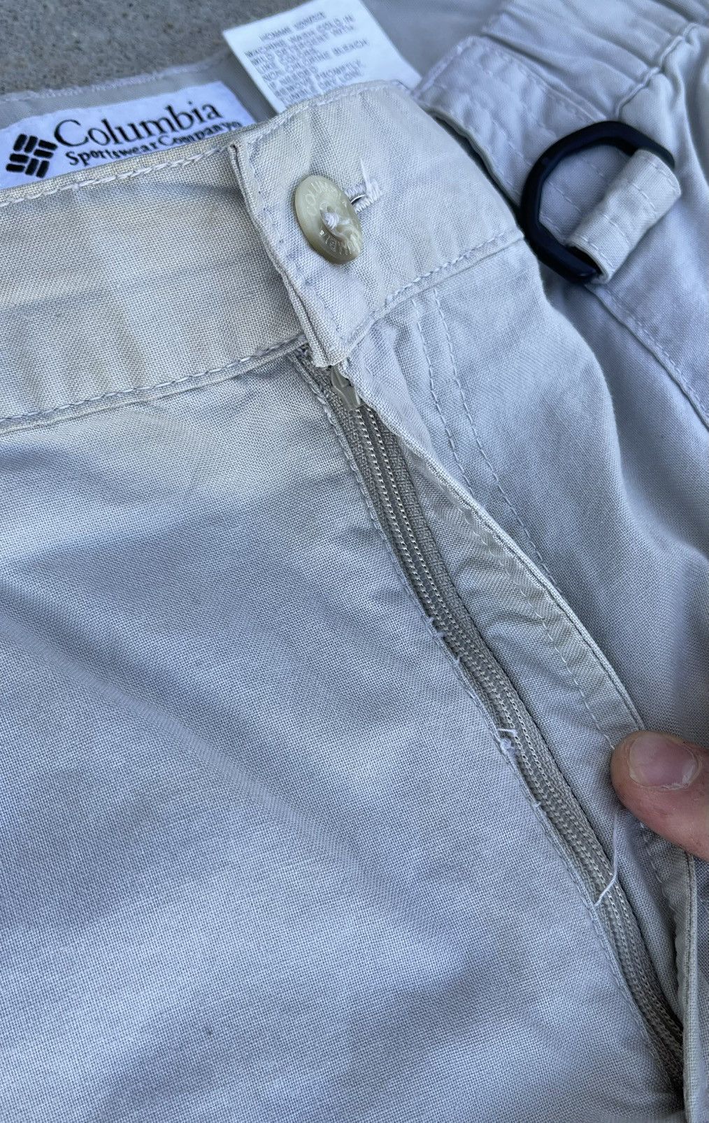 Vintage Vintage Columbia Hiking Pants Convertible Utility Khaki Size US 32 / EU 48 - 8 Thumbnail