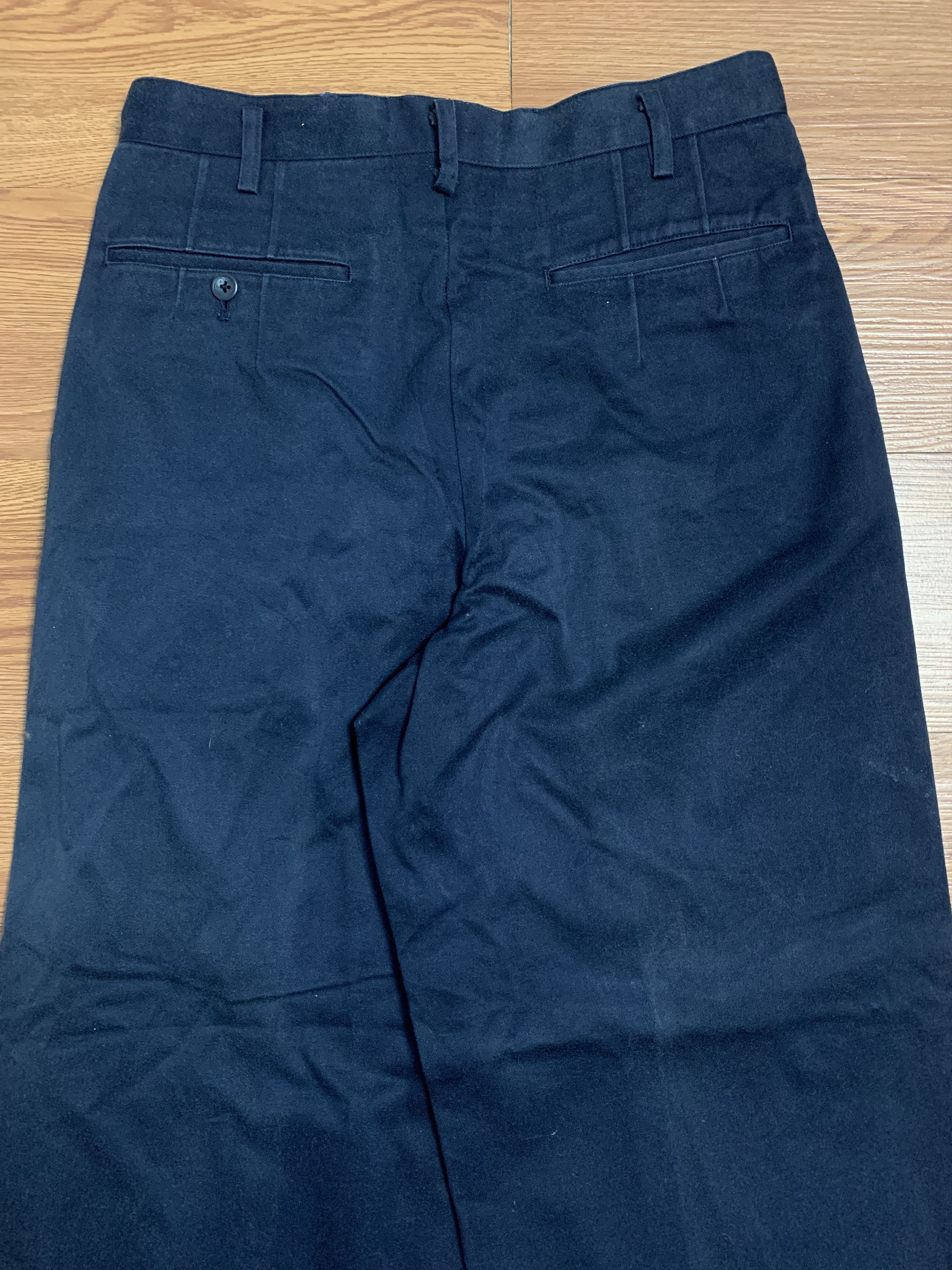 Yohji Yamamoto Vintage Yohji Yamamoto Pleated Wide Pants Size US 28 / EU 44 - 6 Thumbnail