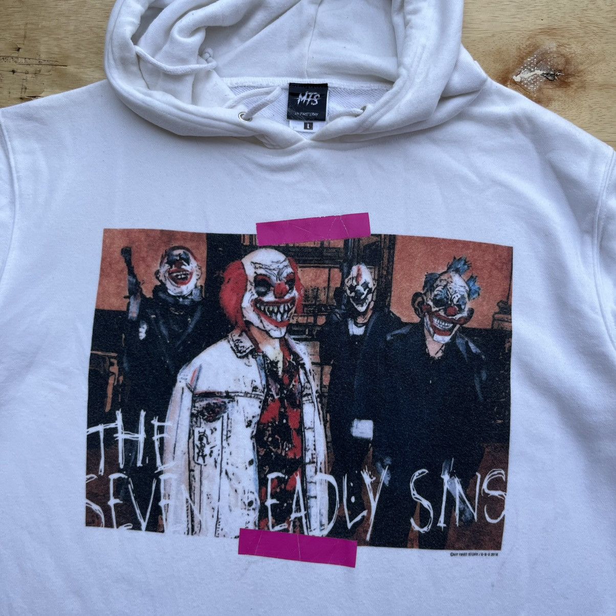 Japanese Brand MY FIRST STORY FULLOVER HOODIE Size US L / EU 52-54 / 3 - 2 Thumbnail