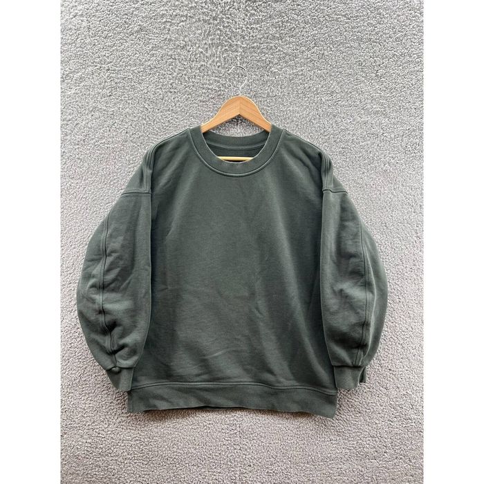 Lululemon Lululemon Olive Green Loose Fit Sweatshirt 3M Logo Grailed