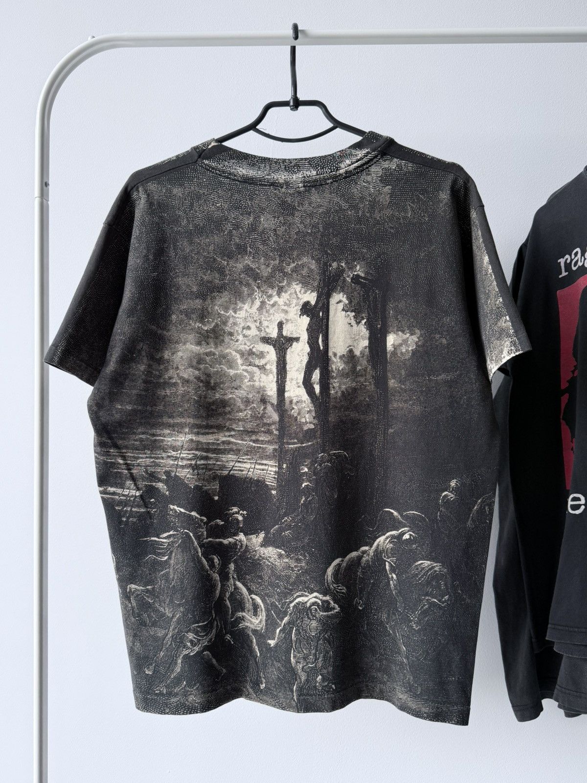 Vintage Vintage 90s Gustave Dore Jesus AOP Art T-Shirt Tee Size US L / EU 52-54 / 3 - 9 Thumbnail