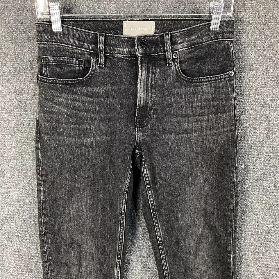 Everlane Everlane Jeans Women's 26 Ankle Charcoal Wash Denim Skinny Size 26" / US 2 / IT 38 - 2 Thumbnail