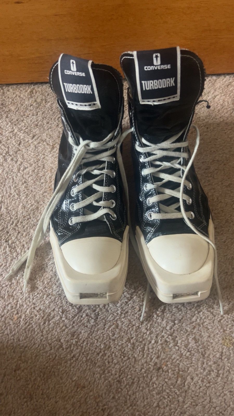 Converse × Rick Owens Drkshdw Rick owens converse Size US 11 / EU 44 - 2 Thumbnail