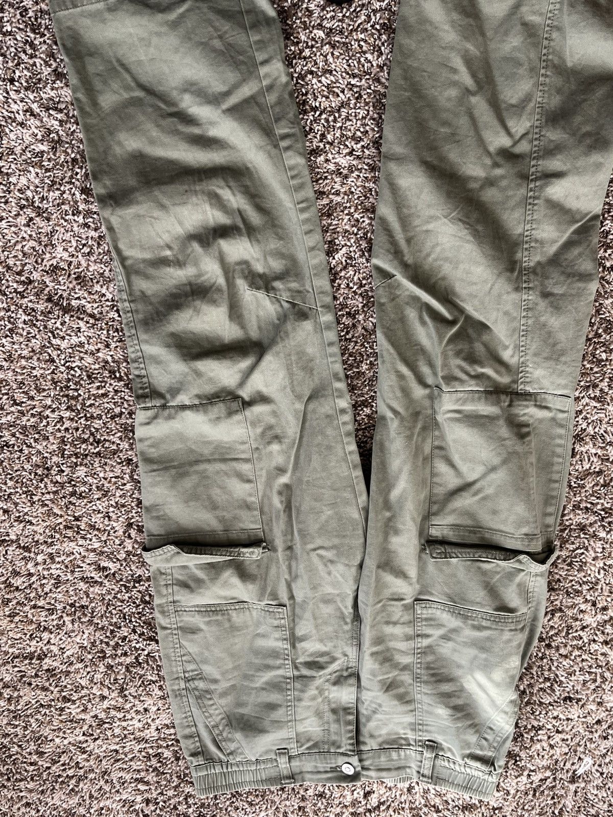 Other Olive cargo pants Size 38" / US 16 / IT 52 - 1 Thumbnail
