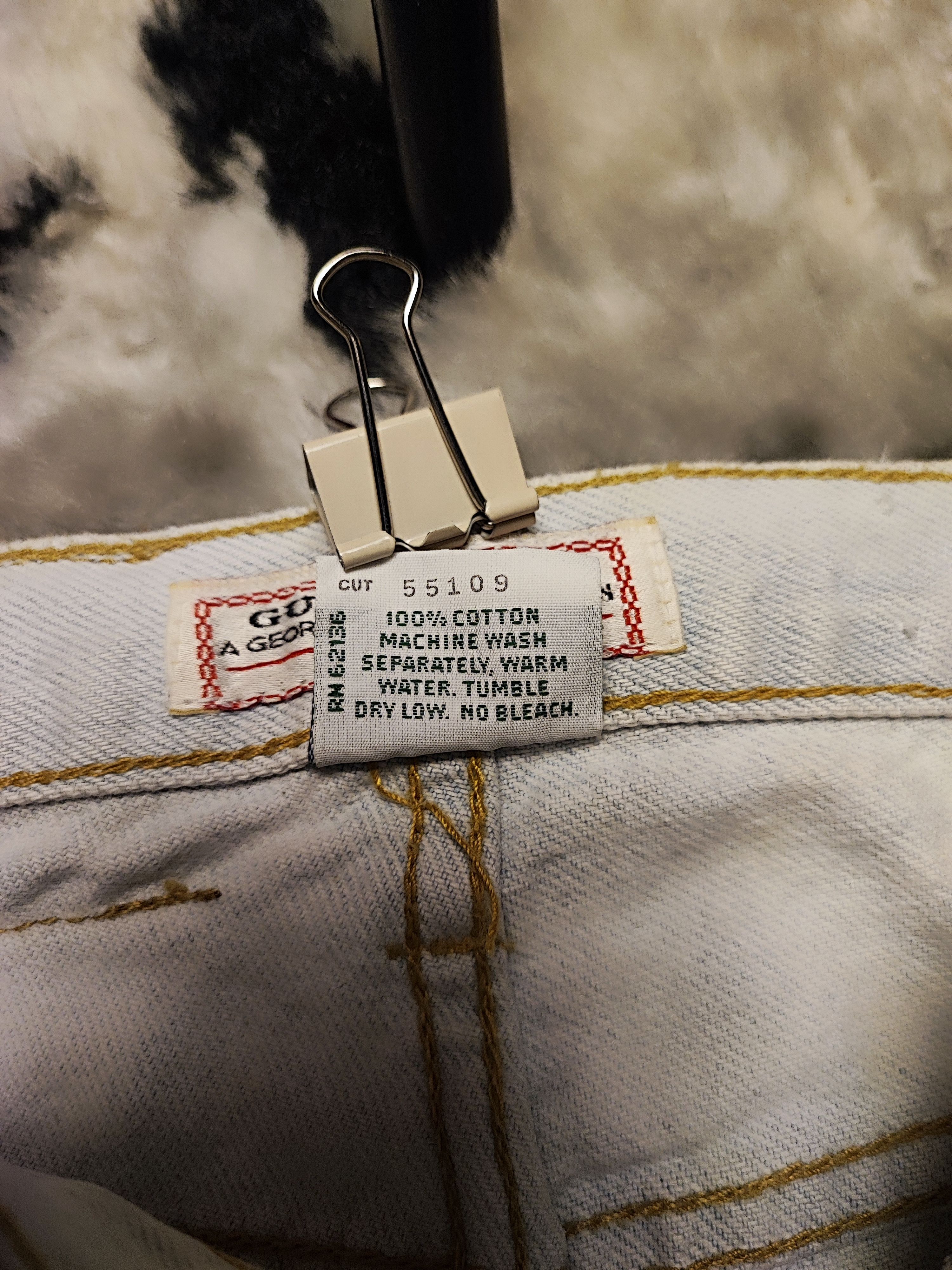 Undercover Vintage 80s Guess Georges Marciano Jeans Made in USA 28x31 Size US 28 / EU 44 - 10 Thumbnail