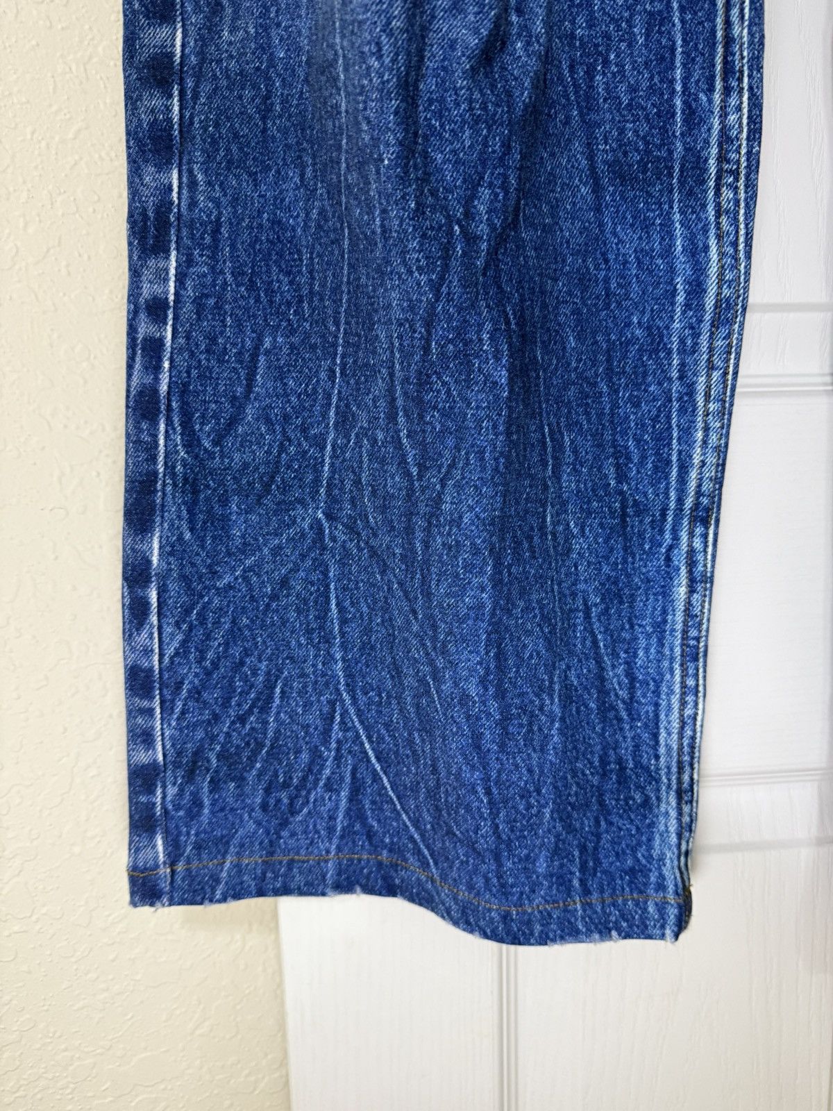 Balenciaga New Balenciaga Trompe-l’oeil denim print pants Size US 30 / EU 46 - 5 Thumbnail