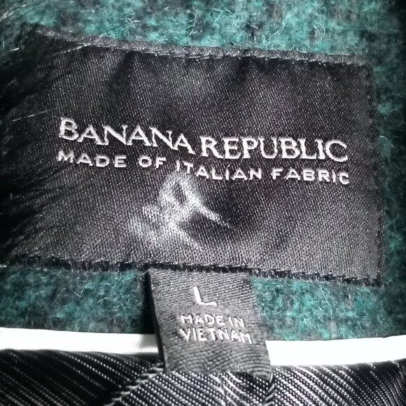 Banana Republic NWT Banana Republic Trench Pea Coat Wool Fur Collar Size US L / EU 52-54 / 3 - 4 Thumbnail