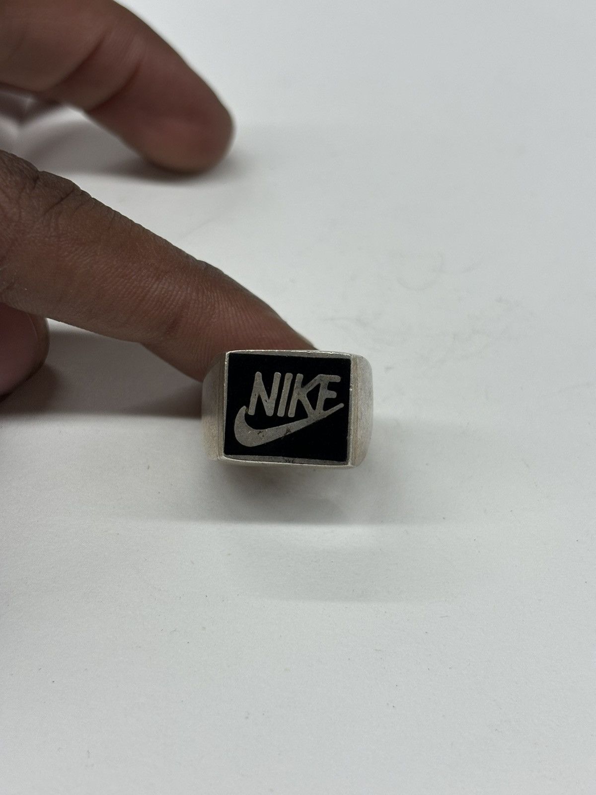 Vintage Nike silver ring