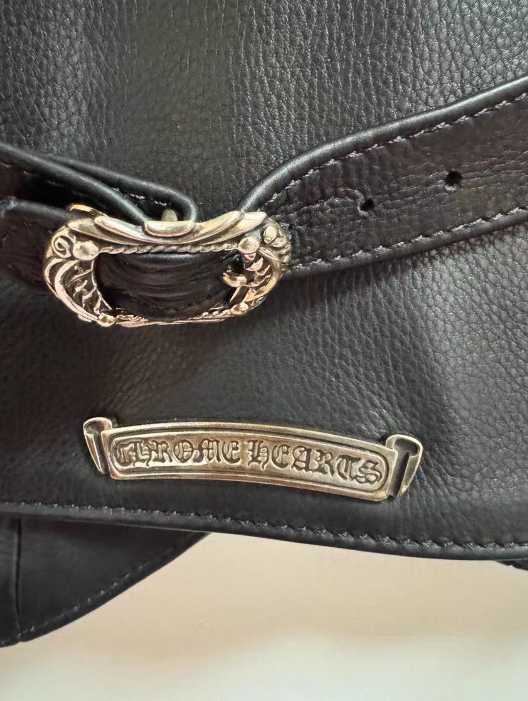 Chrome Hearts CHROME HEARTS Size L Six silver buckle sword zipper classic Size US L / EU 52-54 / 3 - 4 Thumbnail