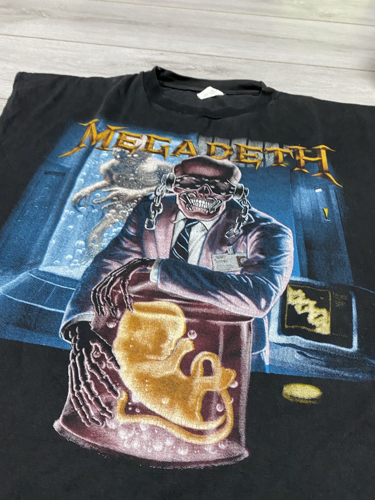 Megadeth Megadeth hangar 18 vintage tank top vest skull Size US L / EU 52-54 / 3 - 5 Thumbnail