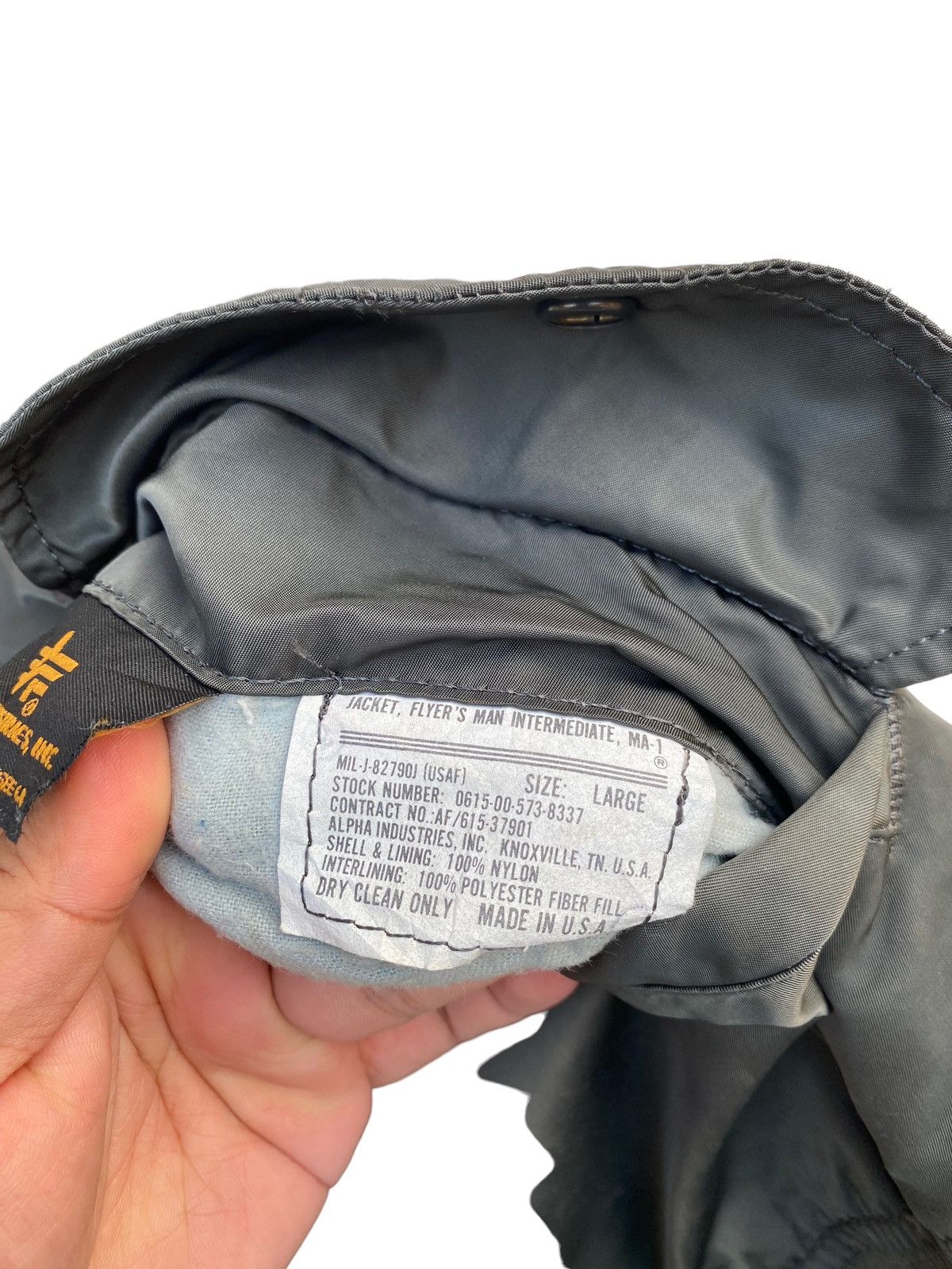 Alpha Industries Vintage Alpha Industries Bomber Jacket Size US L / EU 52-54 / 3 - 4 Thumbnail