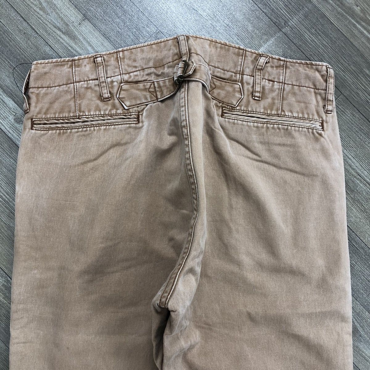 Visvim 2000s Vintage Visvim Buckle Back Chinos Casual Pants Luxury Size US 30 / EU 46 - 13 Thumbnail