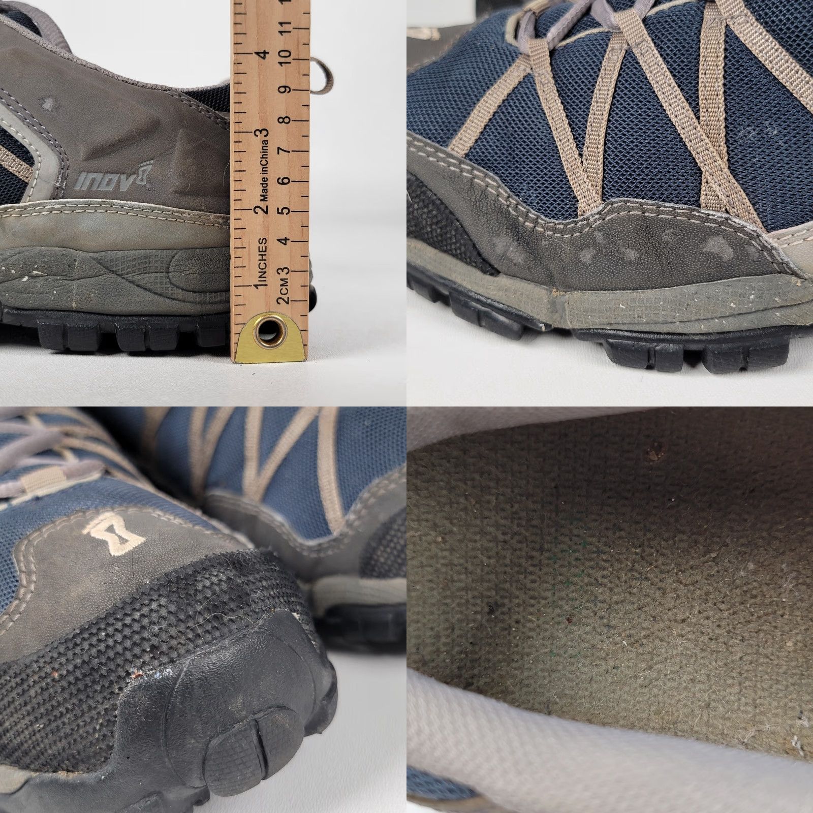 Vintage Inov8 Meta flex Men Athletic Sneaker Gray UK 11 US 12 EU 45.5 Lace Up Style: Sneaker Closure: Lace Up, Standard Width Mens Size US 11 / EU 44 - 8 Thumbnail