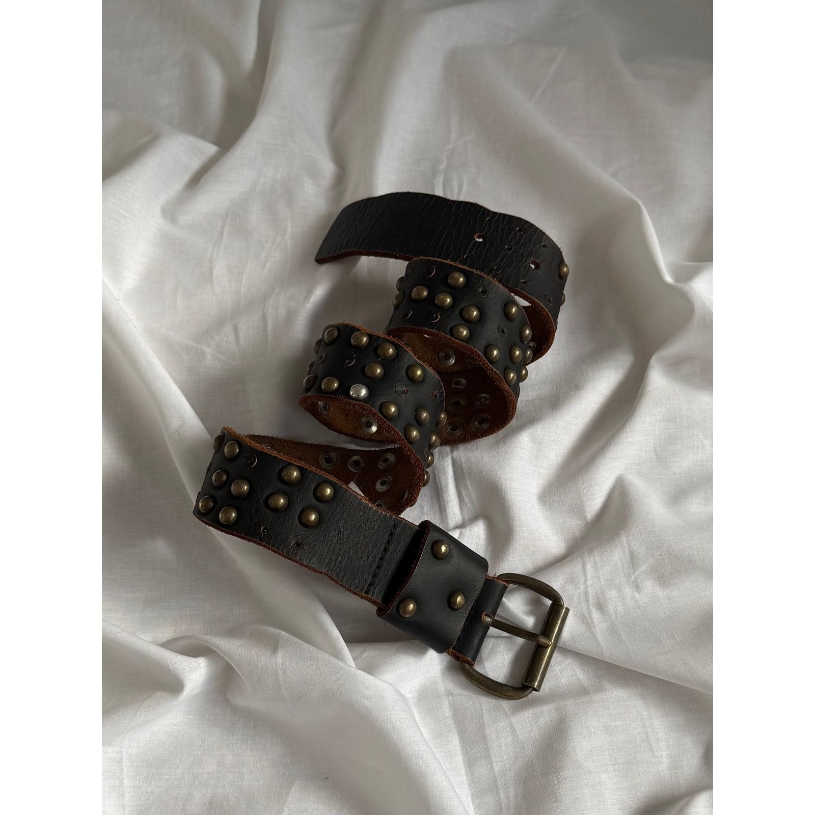 Diesel Leather Diesel Metal Studded Belt | Grailed
