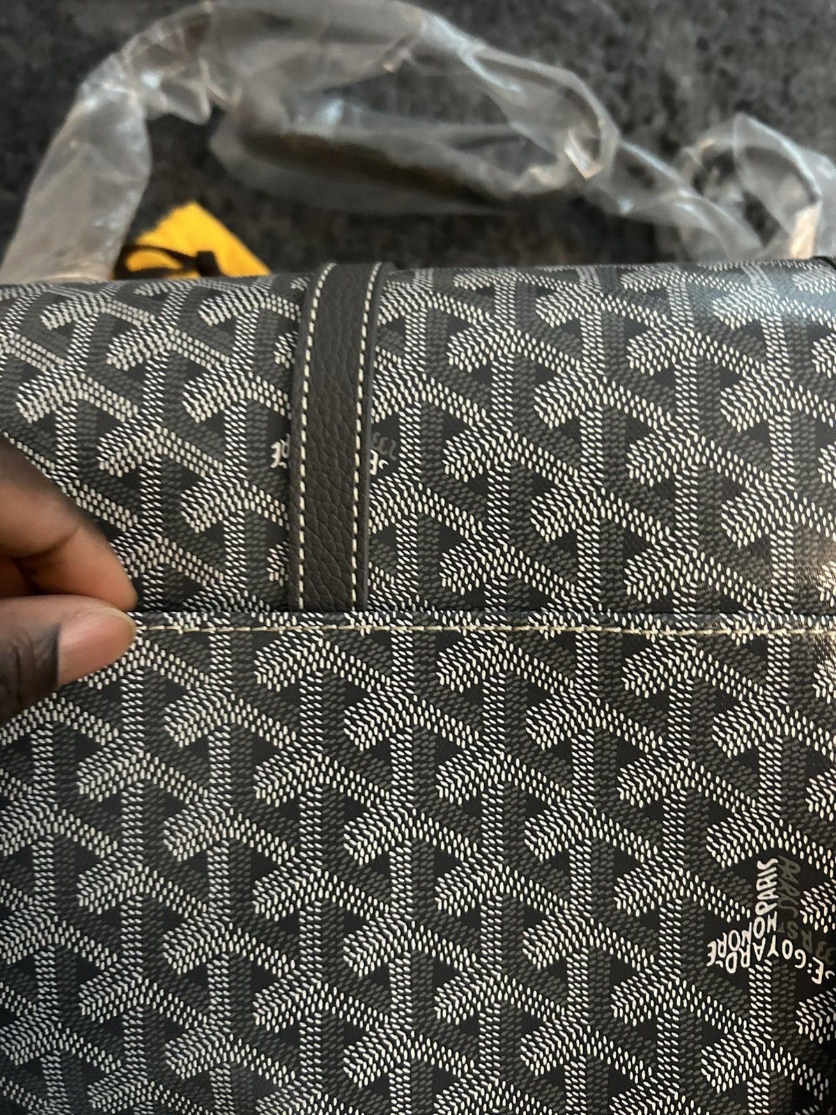 Goyard Goyard Belvedere Grey Messenger bag Size ONE SIZE - 18 Thumbnail