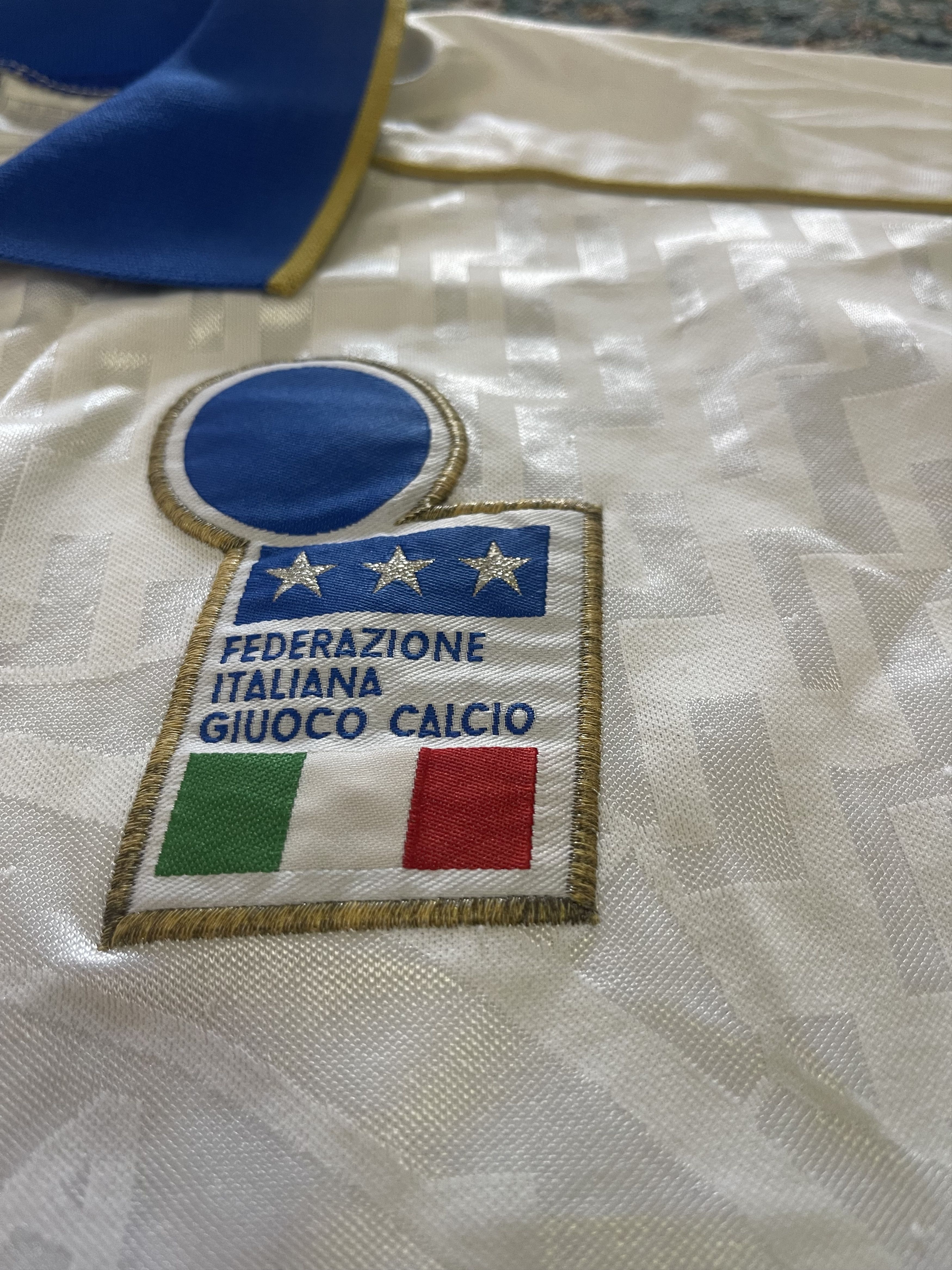 Nike Vintage 1996 Italy Jersey Made in Gt. Britain Size US L / EU 52-54 / 3 - 8 Thumbnail