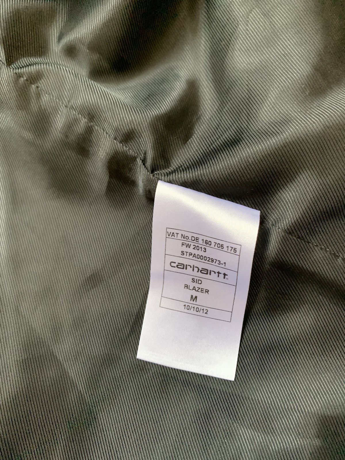 Carhartt × Vintage Vintage Carhartt Blazer Jacket Beige Detroit Size US M / EU 48-50 / 2 - 7 Thumbnail