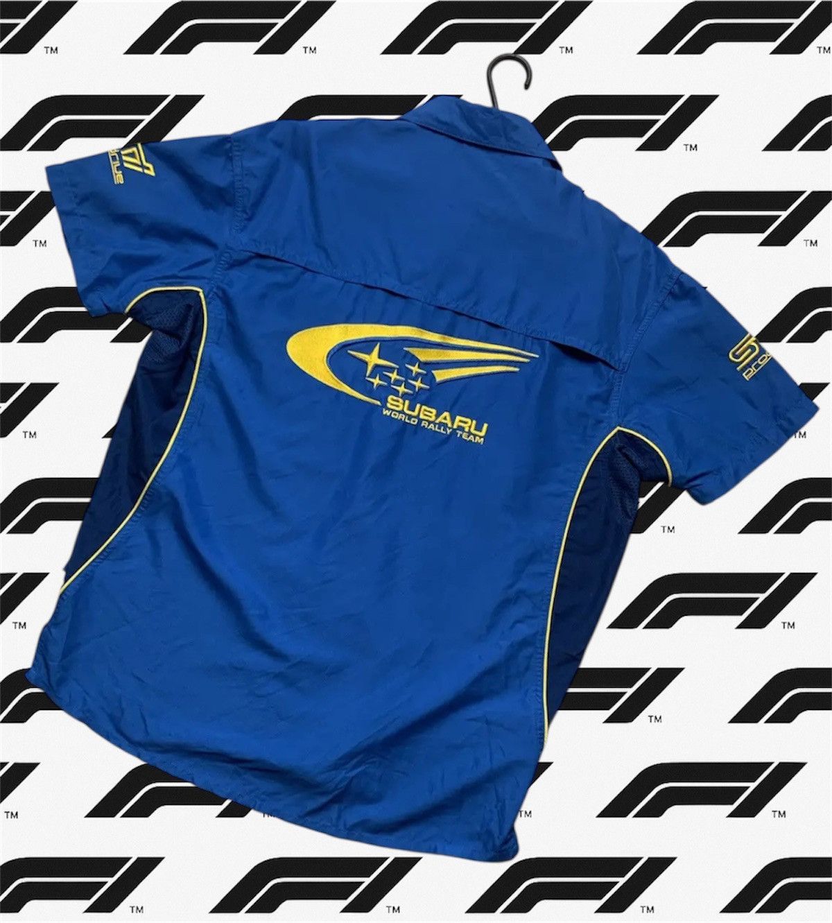 Pirelli Vintage Subaru shirt big logo racing size M Size US M / EU 48-50 / 2 - 1 Thumbnail