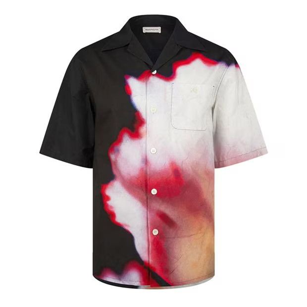 image of Alexander Mcqueen O1G2R1Mq0324 Shirt In Multicolor, Men's (Size Large)