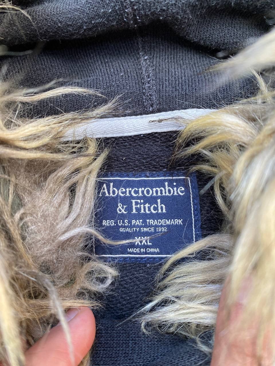 If Six Was Nine Abercrombie Y2K Fur Fuzzy LGB Style Mohair Faded Hoodie Size US XXL / EU 58 / 5 - 12 Thumbnail