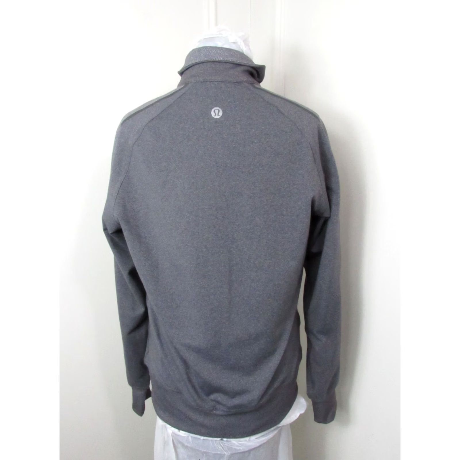Lululemon Lululemon Heather Gray Athletic Hoodie Mens Medium Full Zip Size US XXL / EU 58 / 5 - 3 Thumbnail